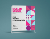 10ft Straight Tension Fabric Display